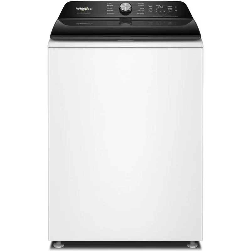 Whirlpool Laveuse intelligente à chargement vertical IEC de 6.1 pi. cu. avec panier amovible pour articles délicats WTW8509TW