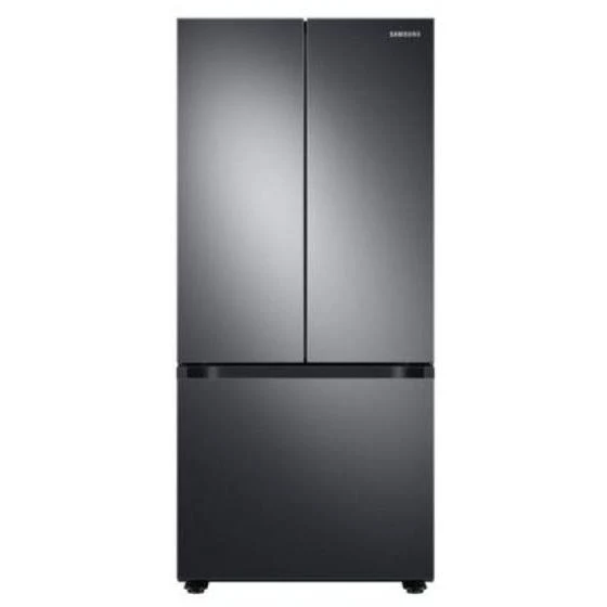 Samsung Réfrigérateur trois portes avec porte à deux battants avec Wi-Fi RF22A4111SG/AA