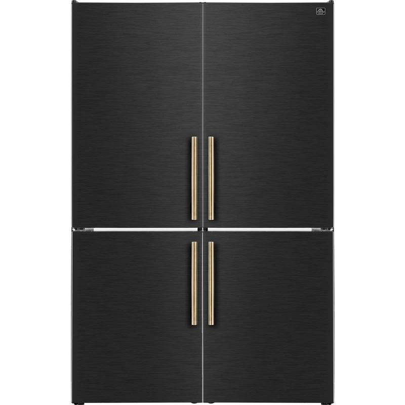 Forno Ensemble Custodia de 48 pouces avec congélateur inférieur, 20.6 pi. cu. FFFFD1766-48BLK