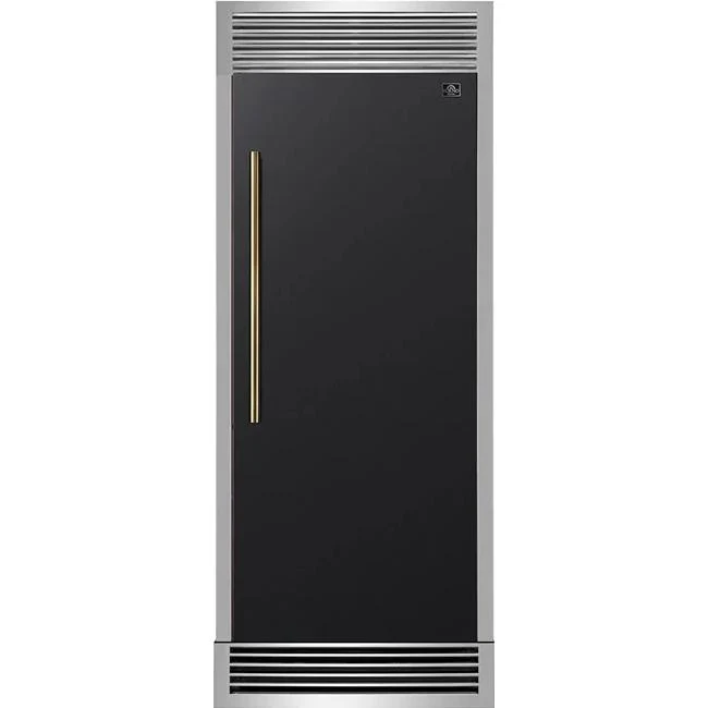 Forno Réfrigérateur/congélateur convertible de 30 po, 13.6 pi. cu. avec grille décorative FFFFD1722-32RSG-BLK