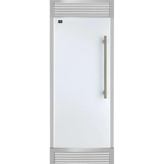 Forno Réfrigérateur/congélateur convertible de 30 po, 13.6 pi. cu. avec grille décorative FFFFD1722-32LSG-WHT