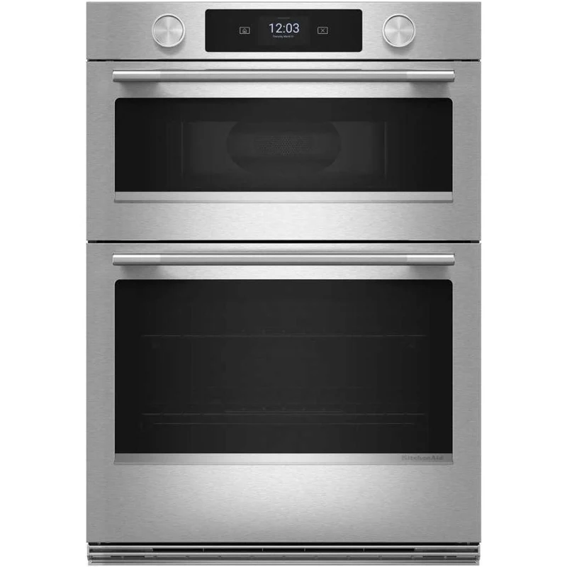 KitchenAid Four mural combiné électrique intelligent de 30 pouces avec caméra de cuisson intelligente KOEC930SPS