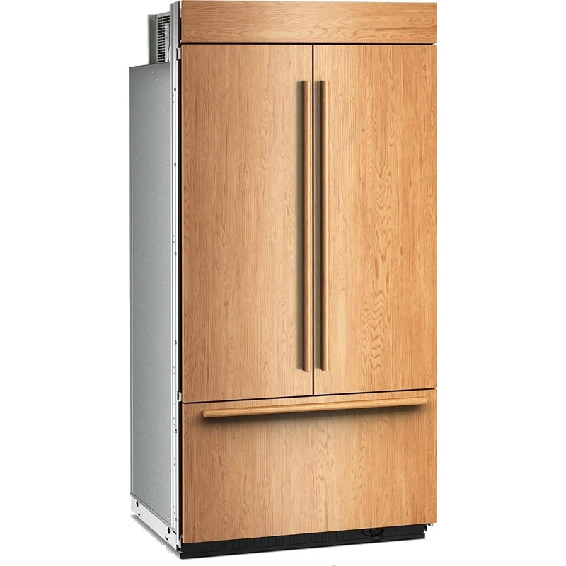 KitchenAid Réfrigérateur trois portes avec porte à deux battants encastré de 42 pouces avec machine à glaçons KBFN542TPA