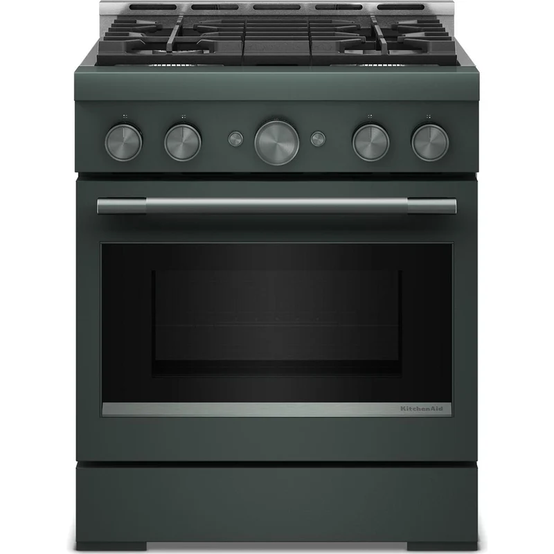 KitchenAid Cuisinière encastrable à gaz de 30 pouces avec 4 brûleurs KFGS930SJP