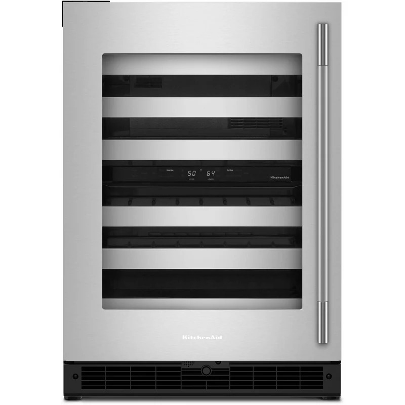 KitchenAid Refroidisseur à vin de 46 bouteuilles KUWL324SSB