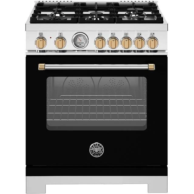 Bertazzoni Cuisinière amovible à biénergie de 30 pouces MAS305DFMNG