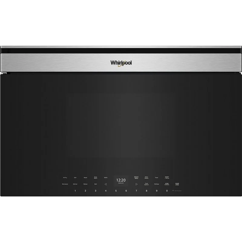 Whirlpool Four à micro-ondes intégré de 30 pouces, 1,1 pi. cu. avec technologie friture à air YWMBT7030SZ