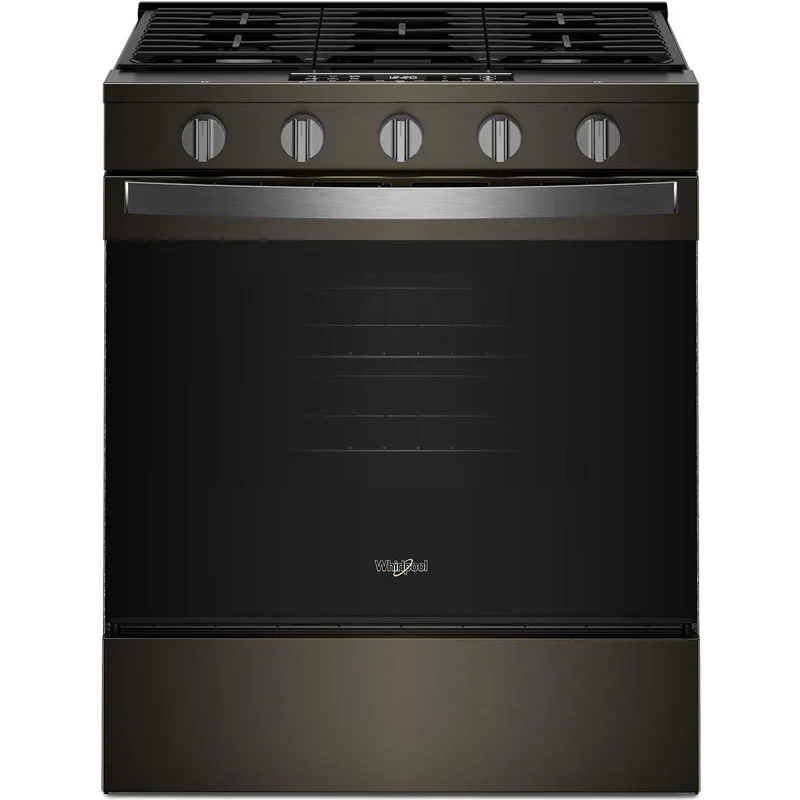 Whirlpool Cuisinière encastrable à gaz de 30 pouces avec Wi-Fi WSGS5030SV