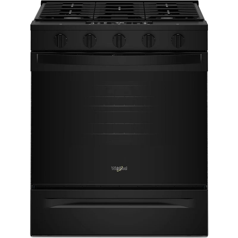 Whirlpool Cuisinière encastrable à gaz de 30 pouces avec Wi-Fi WSGS5030SB