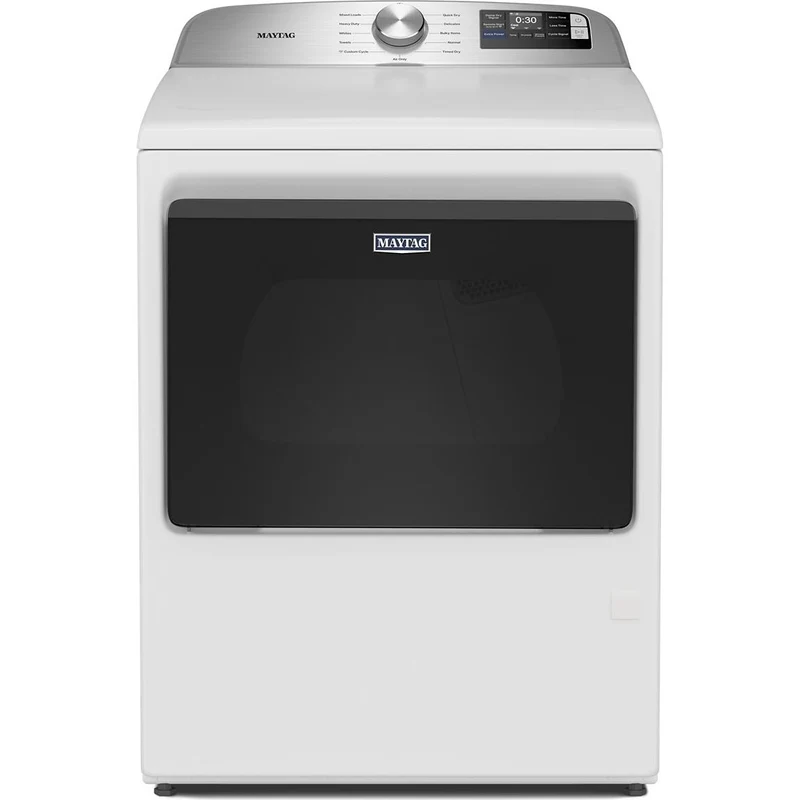 Maytag Sécheuse à gaz de 7,4 pi. cu. avec fonction Extra Power et détection d’humidité perfectionnée MGD6205RW