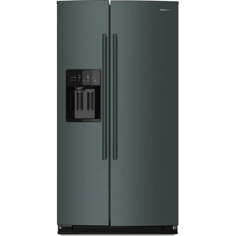KitchenAid Réfrigérateur côte-à-côte à profondeur de comptoir de 36 pouces, 21 pi. cu. avec distributeur d'eau et de glace KRSC536RJP