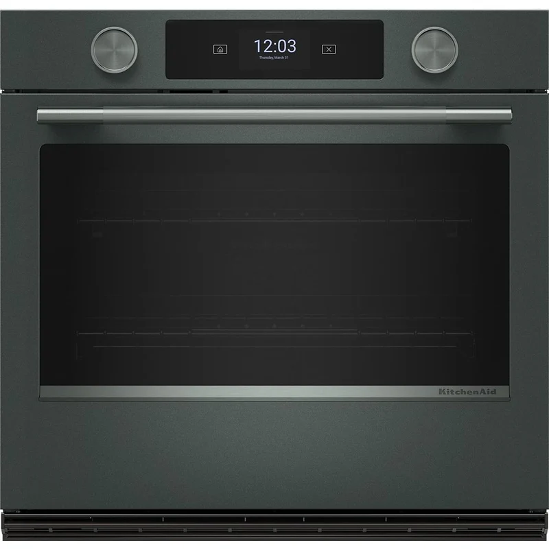 KitchenAid Four mural simple encastré de 30 pouces, 5,0 pi. cu. avec technologie convection KOES730SJP