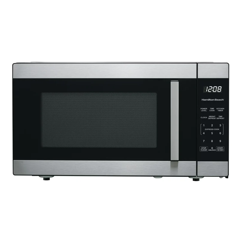 Micro ondes de comptoir de 1100 Watts Noir et inox. 1.6pi³ Hamilton Beach HB8436127995-03 [BOITE OUVERTE]