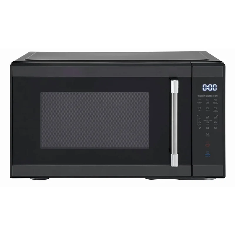 Micro ondes de comptoir de 1000 Watts Noir et inox. 1.1pi³ Hamilton Beach HB61B100027880 [BOITE OUVERTE]
