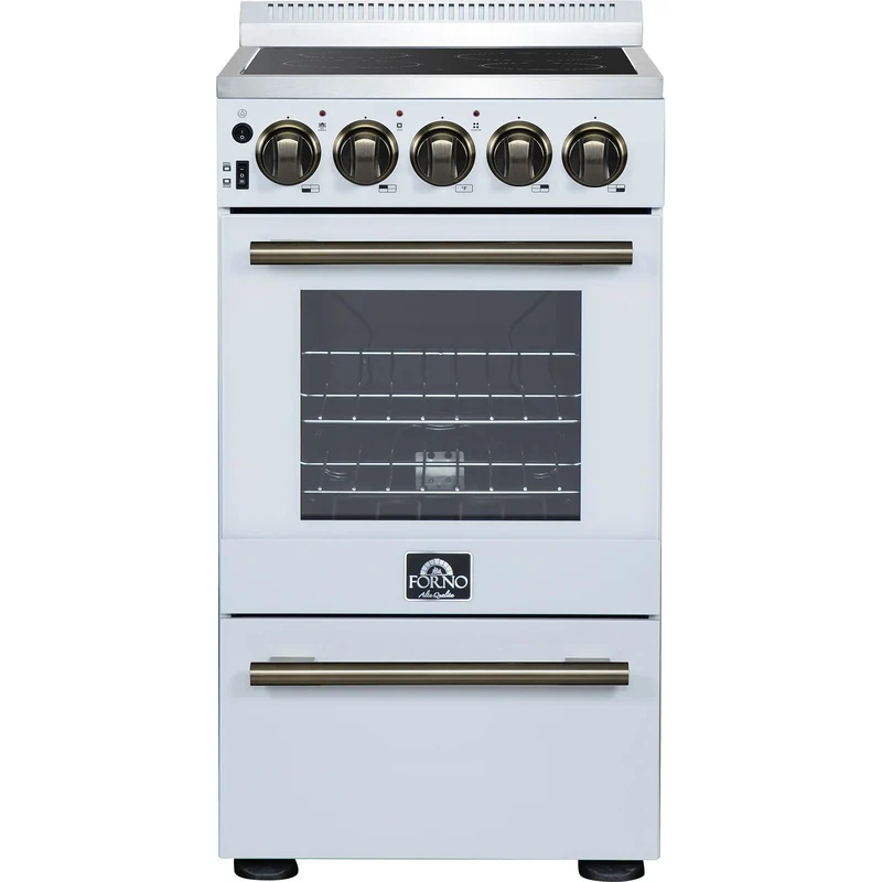 Forno Cuisinière autoportante de 20 pouces FFSEL6051-20WHT