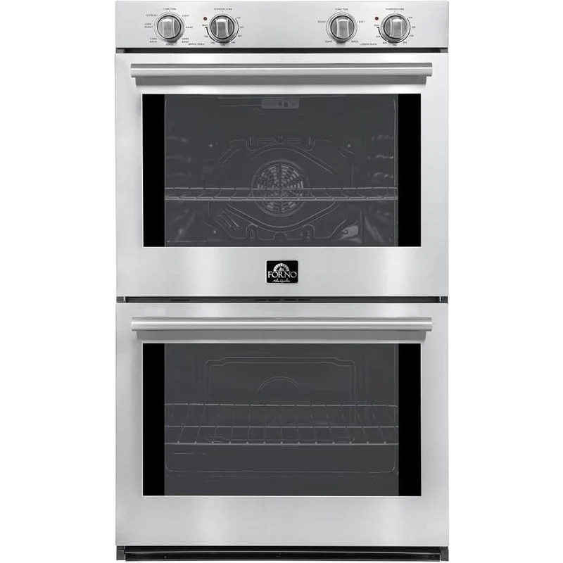 Forno Four mural double encastré de 30 pouces, 10 pi. cu. avec technologie convection FBOEL1324-30WHT