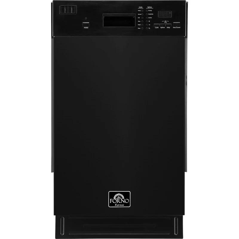 Forno Lave-vaisselle encastré avec départ différé FDWBI8041-18BLK