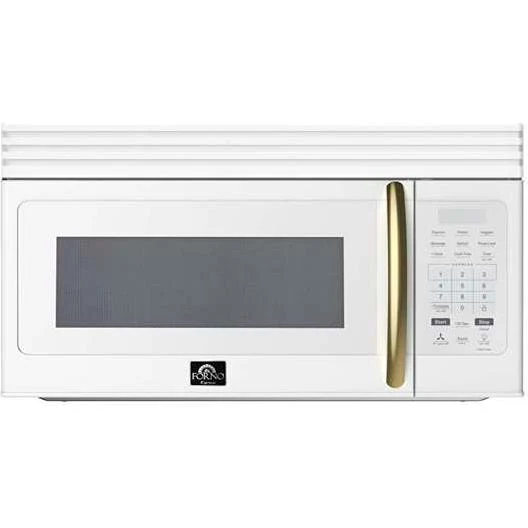 Forno Four à micro-ondes à hotte intégrée de 30 pouces, 1,6 pi. cu. FOTR3007-30WHT
