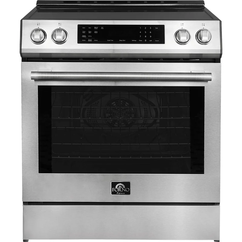 Forno Cuisinière encastrable à induction de 30 pouces avec technologie convection européenne véritable FFSIN0905-30