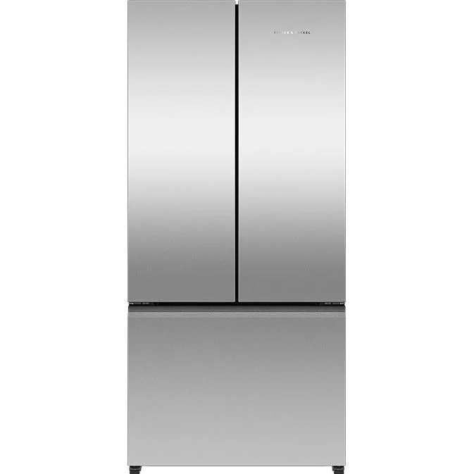Fisher & Paykel Réfrigérateur trois portes avec porte à deux battants à profondeur de comptoir de 32 pouces, 18 pi. cu. avec technologie ActiveSmart™ Foodcare RF178ANJX1