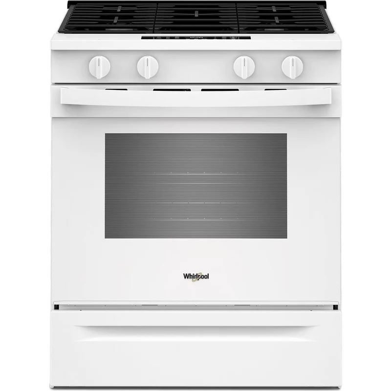 Whirlpool Cuisinière encastrable à gaz de 30 pouces avec Wi-Fi WSGS3330TW