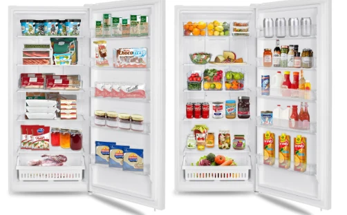 Réfrigérateur / Congélateur Convertible Vertical de 21 pi³ Blanc Kenmore KKUF21-W-HO [BOITE OUVERTE]