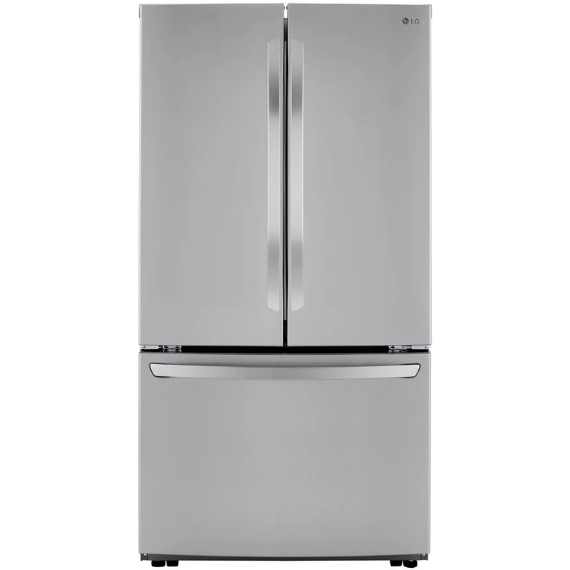LG Réfrigérateur trois portes avec porte à deux battants de 36 po, 23,0 pi cu avec Smart Diagnosis LRFCC23D6S