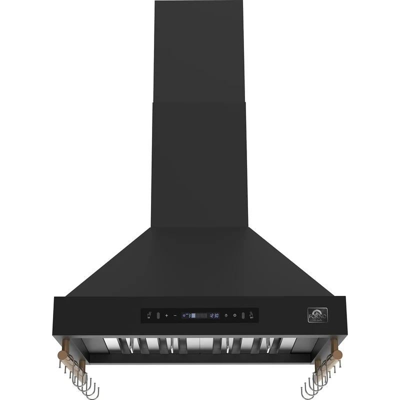 Forno Hotte murale Venezia de 30 po avec commandes tactiles et filtres à chicanes FRHWM5503-30BLK