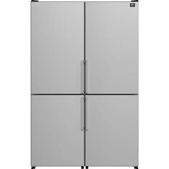 Forno Réfrigérateur côte-à-côte autoportant de 48 pouces, 46,8 pi. cu. FFFFD1778-48
