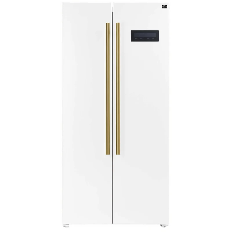 Forno Réfrigérateur côte-à-côte amovible de 33 po., 15.6 pi.cu. avec affichage DEL sur la porte FFRBI1805-33WHT