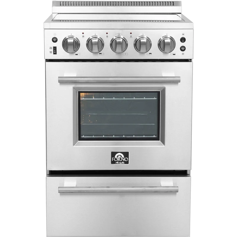 Forno Cuisinière électrique autoportante de 24 pouces avec technologie convection FFSEL6099-24