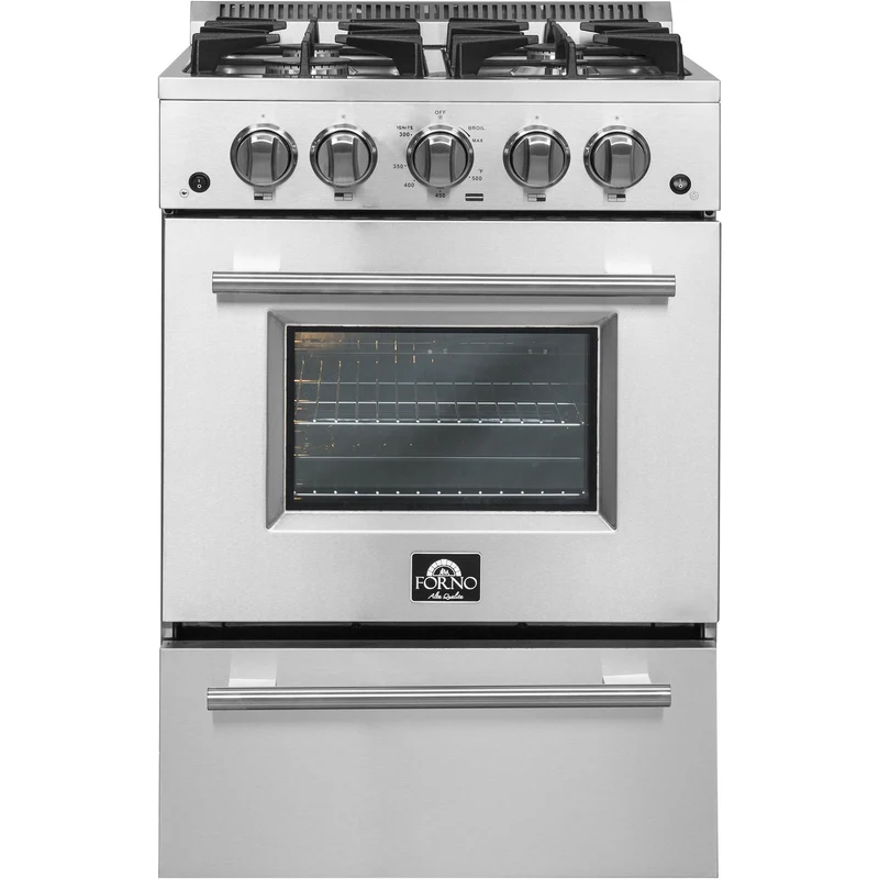 Forno Cuisinière a gaz amovible de 24 pouces FFSGS6290-24