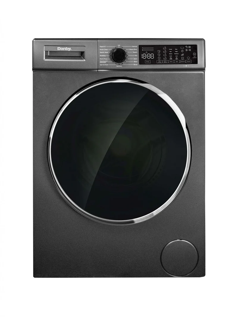 Danby Lave-linge à chargement frontal 24″ empilable DWM022D1DSDB [BOITE OUVERTE]