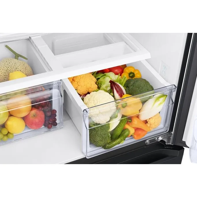 Samsung Réfrigérateur trois portes avec porte à deux battants à profondeur de comptoir de 18 pi cu RF18A5101MT/AA