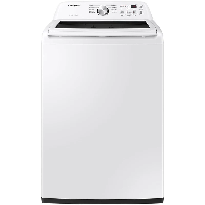 Samsung Laveuse à chargement vertical avec Vibration Reduction Technology+ de 5,2 pi cu WA45T3200AW/A4
