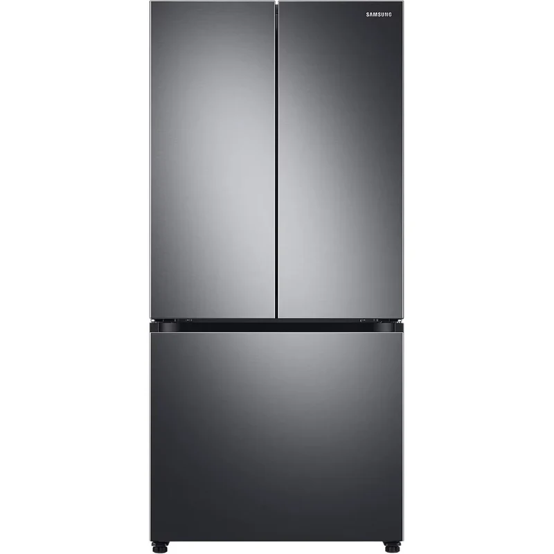 Samsung Réfrigérateur trois portes avec porte à deux battants de 33 pouces, 24,5 pi. cu. avec Beverage Center™ et pichet d’eau à remplissage automatique RF25C5551SG/AA