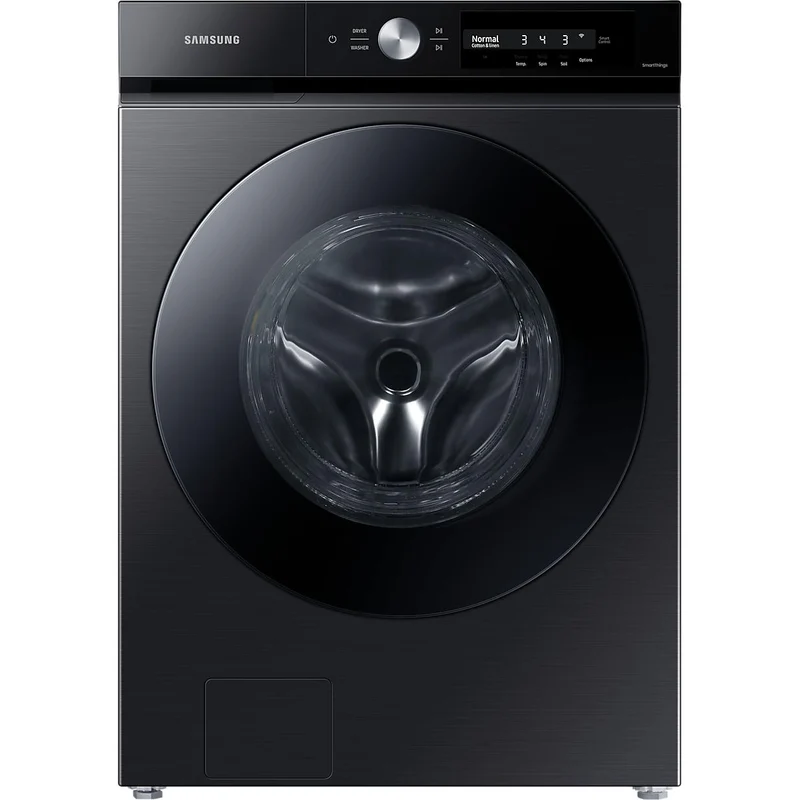 Samsung Laveuse à chargement frontal Bespoke de 5,3 pi. cu. avec Super Speed et cadran intelligent WF46BB6700AVUS