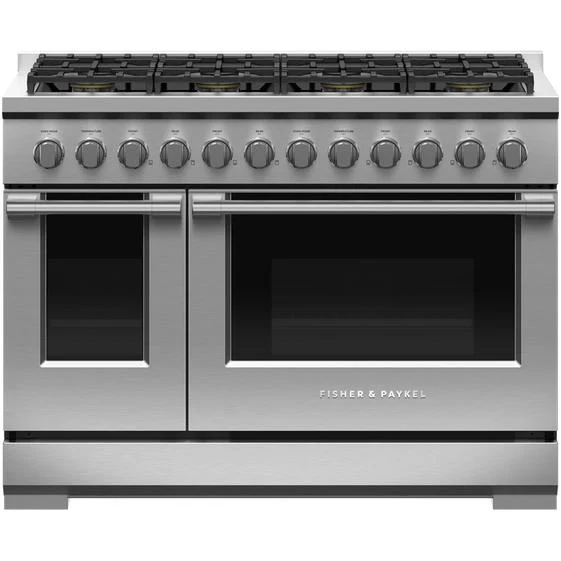 Fisher & Paykel Cuisinière amovible à gaz de 48 po. avec technologie convection RGV3-488-N