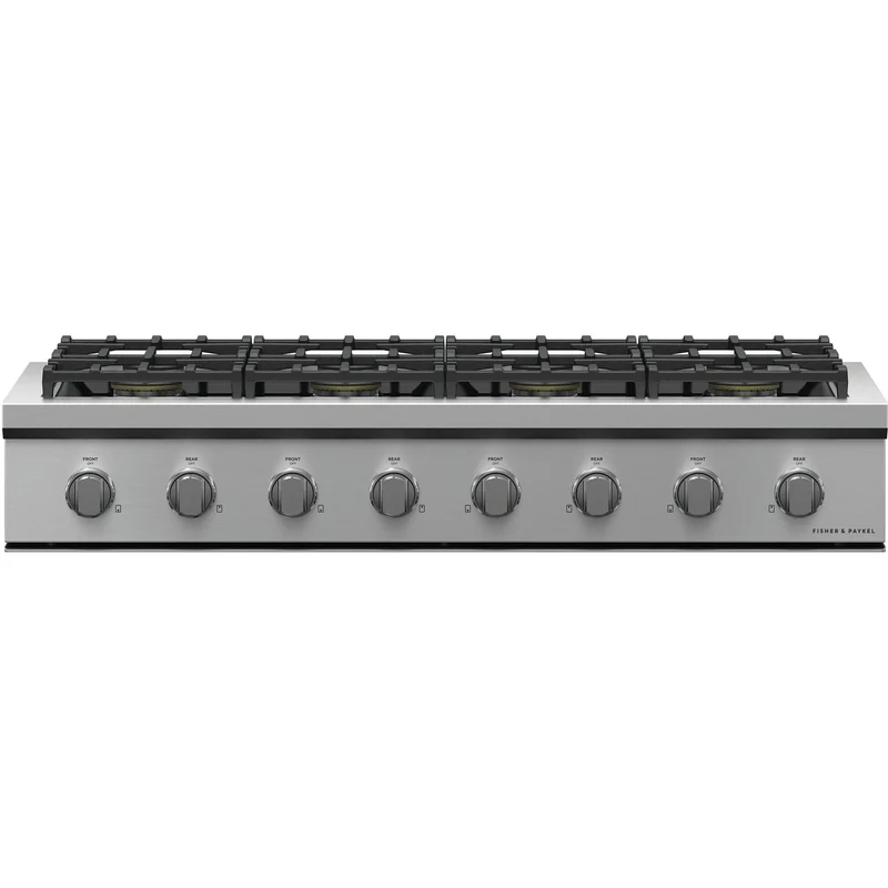 Fisher & Paykel Dessus de cuisinière intégré à gaz de 48 po. avec 8 brûleurs CPV3-488-N