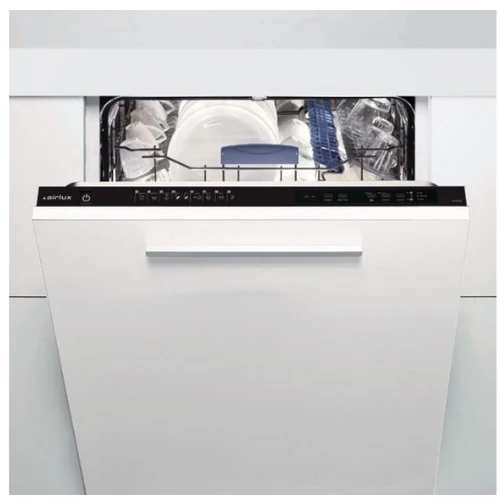 Lave-vaisselle 60 cm Tout intégrable Tranche Noire Airlux ADIS925