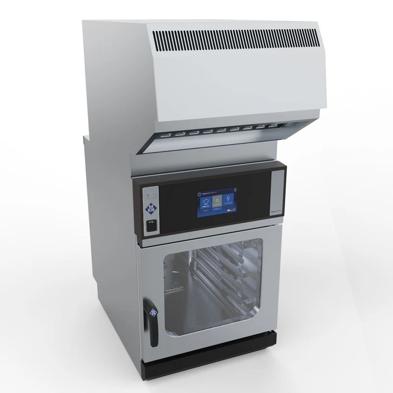 Four mixte compact MKN SpaceCombi MagicHood - 6x GN 1/1 avec hotte intégrée
