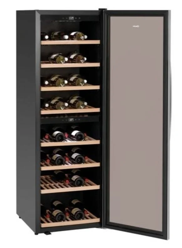 Armoire à vin Bartscher 2 zones, 180 bouteilles