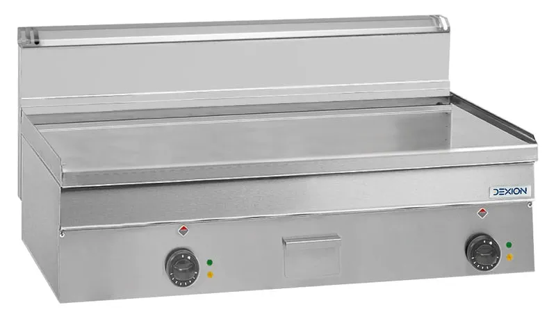 Plancha électrique Série 600 - 100/60 - lisse, chromée - modèle de table - 12,5 kW