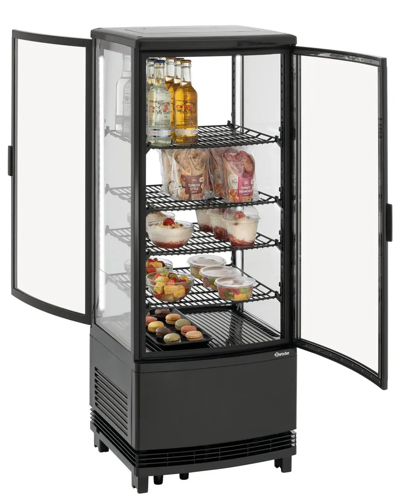 Mini vitrine réfrigérée 98L2T noir