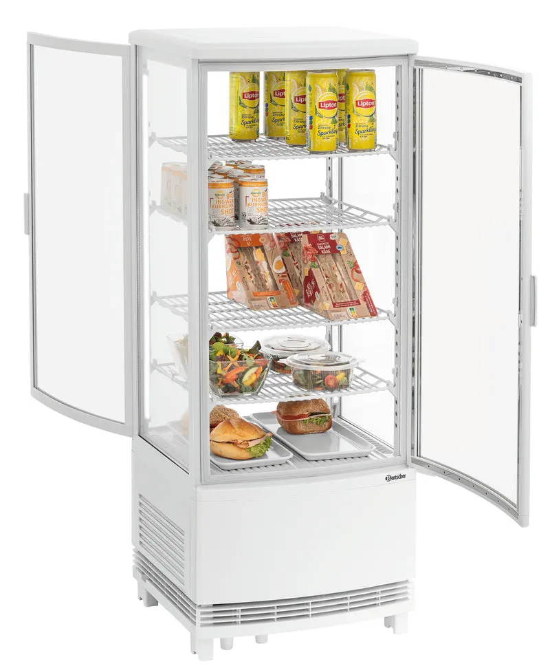 Mini vitrine réfrigérée 98L2T blanc