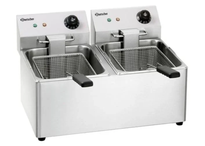 Bartscher friteuse électrique double SNACK IV 2x 8 Litres