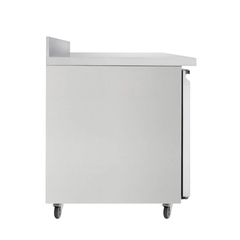 Table Réfrigérée 2 Portes GN1/1 - Profondeur 700 avec Dosseret