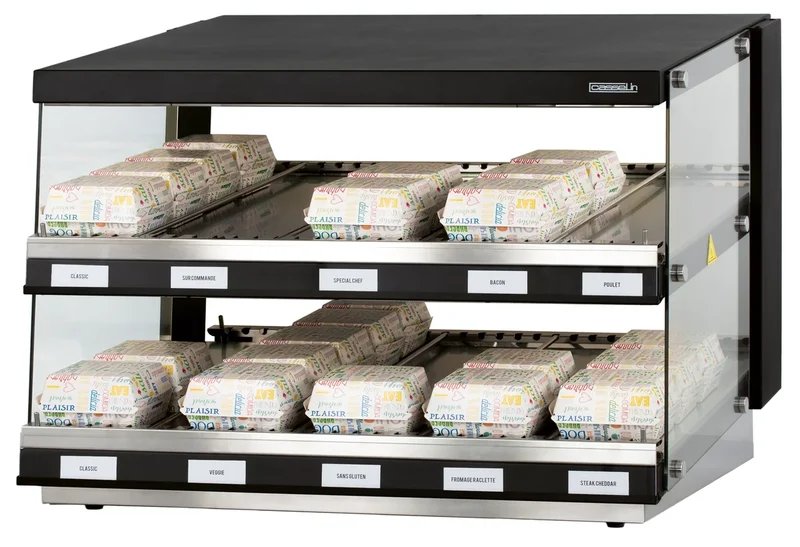 Station de distribution et de maintien au chaud pour burgers Casselin - L