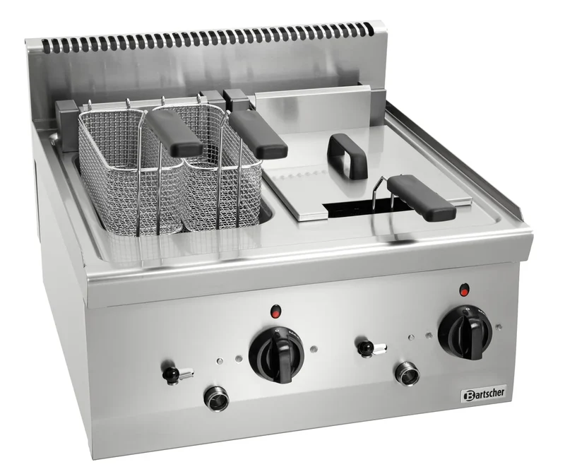 Friteuse électrique Bartscher 600 Imbiss 2 x 8L - appareil de table