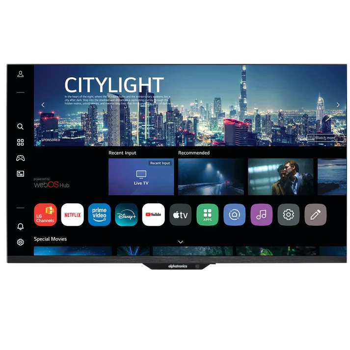 Téléviseur combi DVD Mobile 40" 100 cm Alphatronics SL-LINIE SL 40 DW